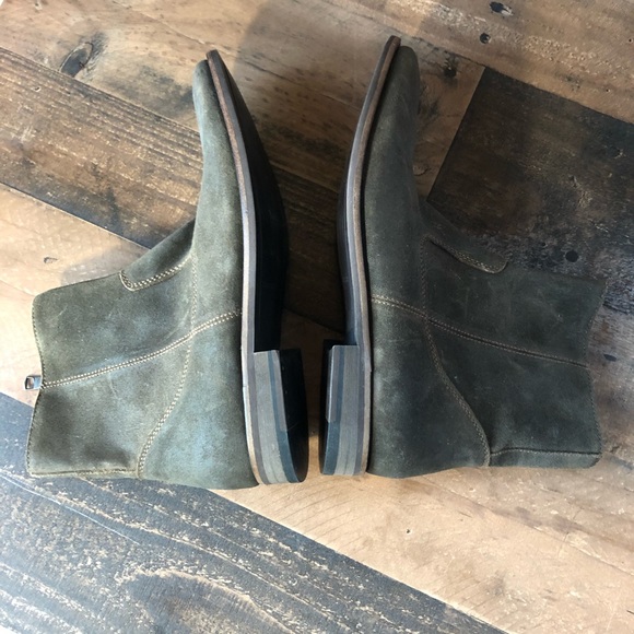 Men’s Banana Republic Leather Ankle Boots 9.5 - Picture 5 of 8